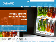 Tablet Screenshot of dynamicmerchandise.com
